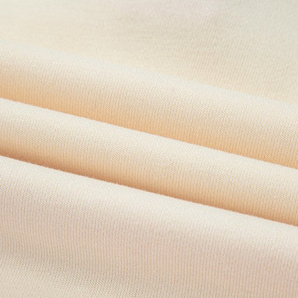 Stripe Colorblock Collared French Terry Top