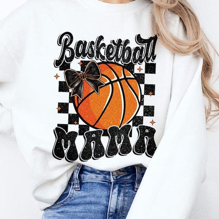 Basketball Mama Graphic Fleece Sweatshirt
