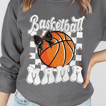 Basketball Mama Graphic Fleece Sweatshirt