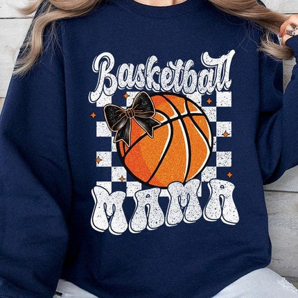 Basketball Mama Graphic Fleece Sweatshirt