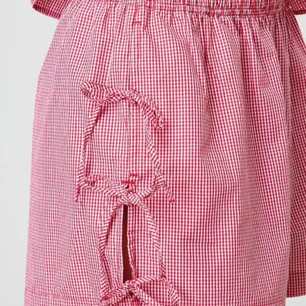 Side Tie bow shorts
