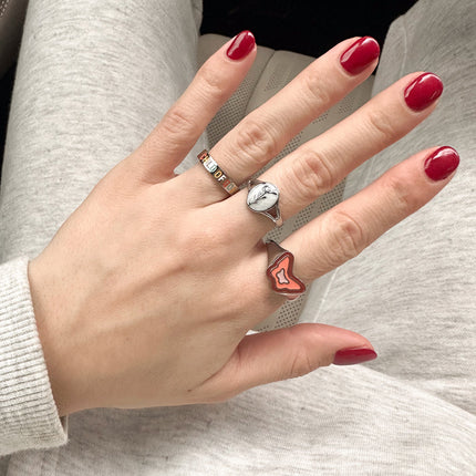 Silver Child of God Ring