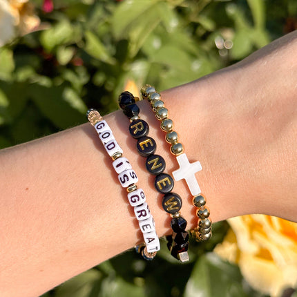Renew Letter Bracelet