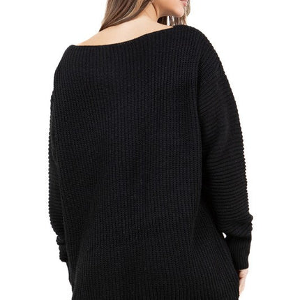 WOMEN FASHION SWEATER DRESS