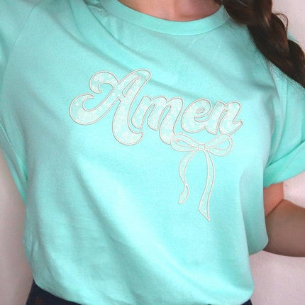 Amen Lace Graphic Tee