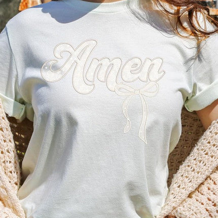 Amen Lace Graphic Tee