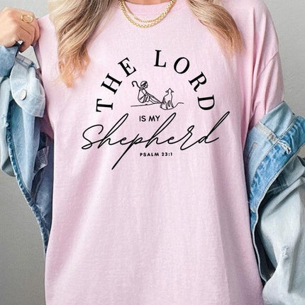 The Lord Is My Shepherd Graphic Heavy Cotton Tee