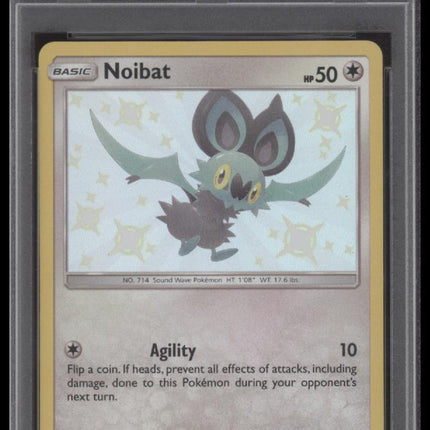 Noibat-Holo 2019 Pokemon Sun & Moon Hidden Fates #SV43 Hidden Fates PSA 10