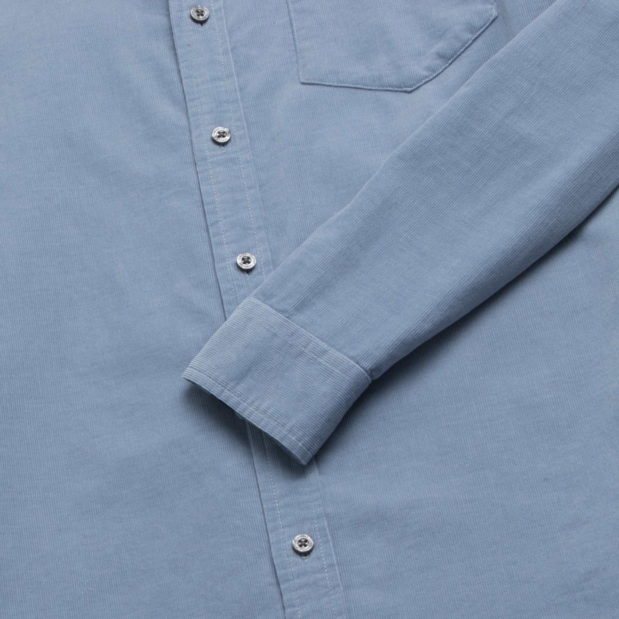 Brian Corduroy Shirt - Country Blue