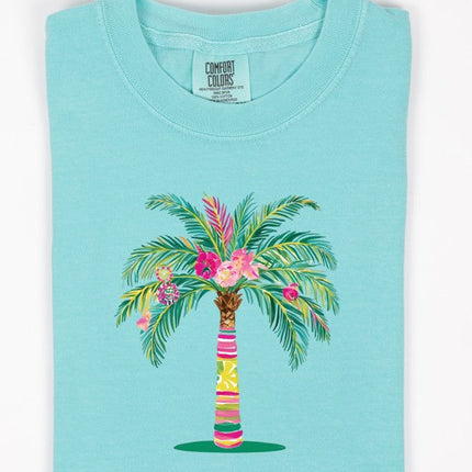 Preppy Palm Comfort Color Tee