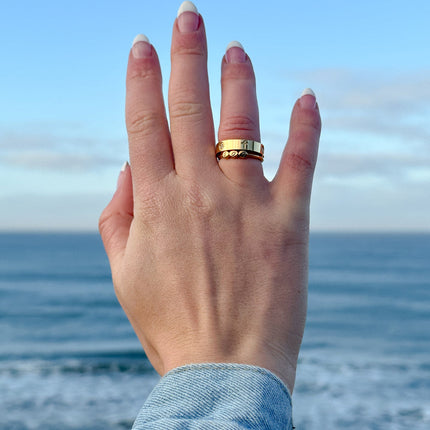 God Letter Ring