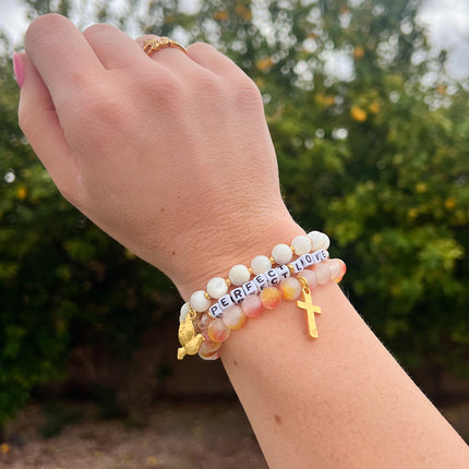 Cross Charm Bracelet