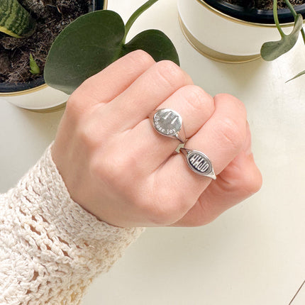 Silver Choose Joy Ring