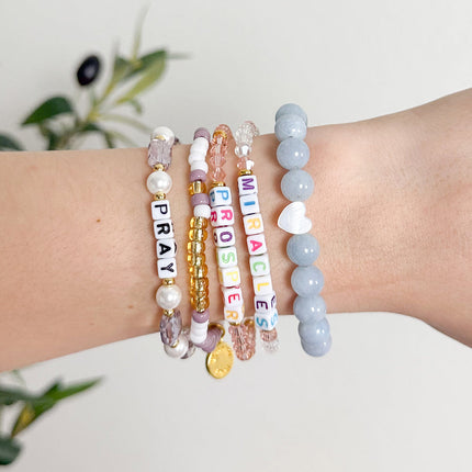 Prosper Letter Bracelet