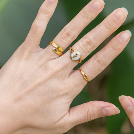 Faith Hope Love Ring