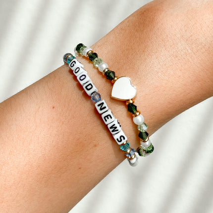 New Life Letter Bracelet