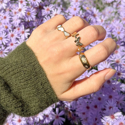 Floral Dome Ring