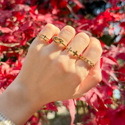 Gold Knot Ring