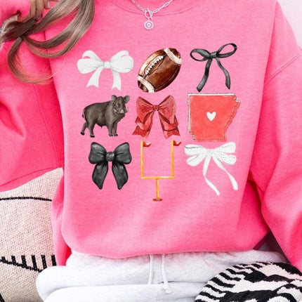 Arkansas Football Graphic Sweatshirt