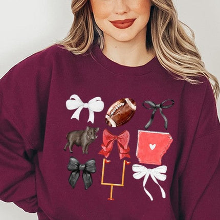 Arkansas Football Graphic Sweatshirt