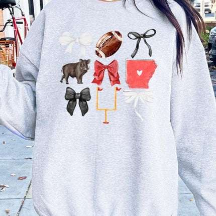 Arkansas Football Graphic Sweatshirt