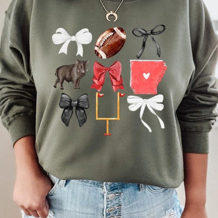 Arkansas Football Graphic Sweatshirt