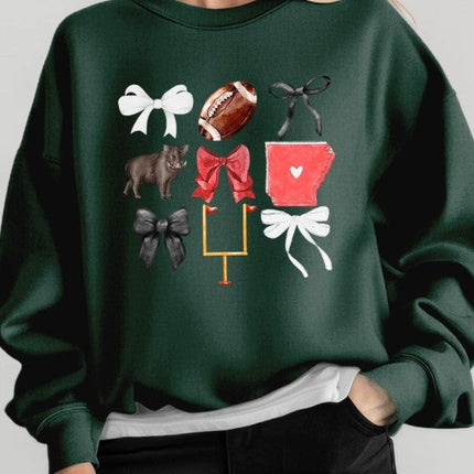 Arkansas Football Graphic Sweatshirt