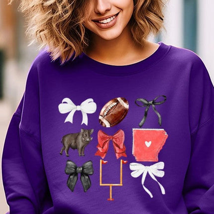 Arkansas Football Graphic Sweatshirt