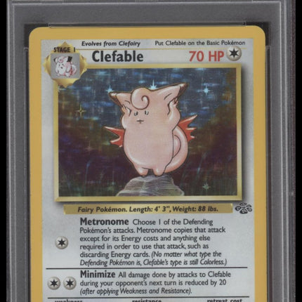 Clefable-Holo 1999 Pokemon Jungle #1 PSA 5