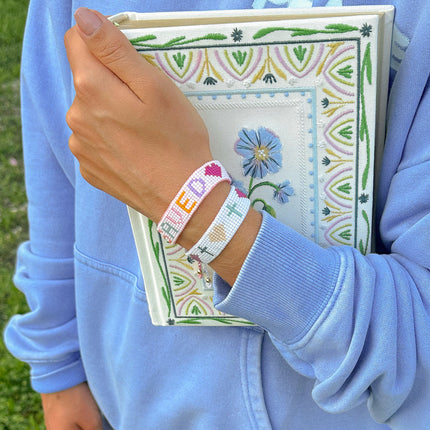 Salvation Micro Bead String Bracelet