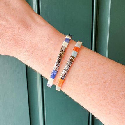 Selah Tile Letter Bracelet