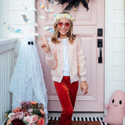 Peach Sequin Jacket