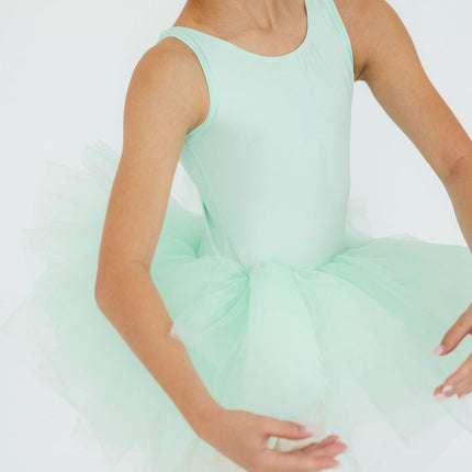 Pastel Green Tank Tutu Leotard