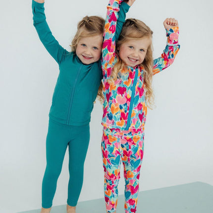 Turbo Teal Active Legging