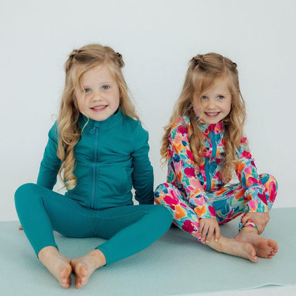 Heart Hustle Full-Zip Ruffle Active Jacket