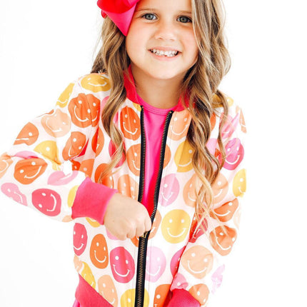 SALE Don't Worry, Be Hippy Satin Jacket