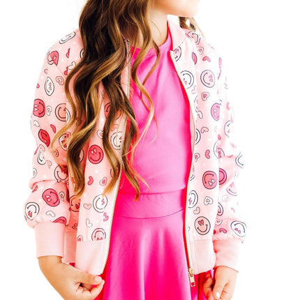 SALE You Make Me Happy Satin Jacket