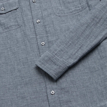 Zhu Double Gauze Shirt - Navy
