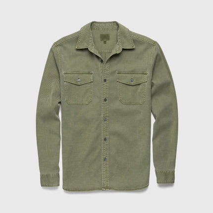 Jeb Tencel Shirt - Lichen Green