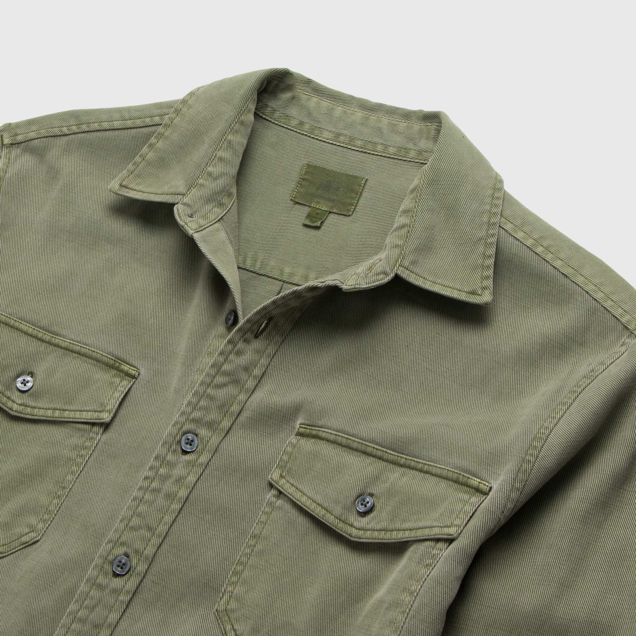 Jeb Tencel Shirt - Lichen Green