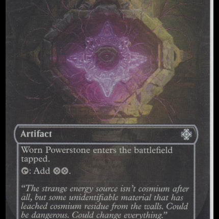 Worn Powerstone (Borderless) Commander: The Lost Caverns of Ixalan #120 Foil