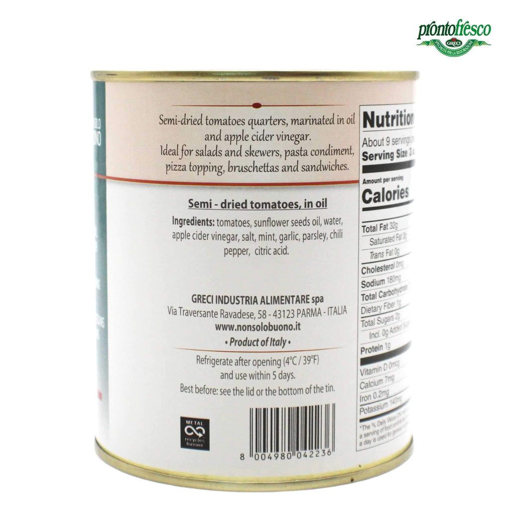 Greci Prontofresco Semi-Dried Red Rustic Roasted Tomatoes