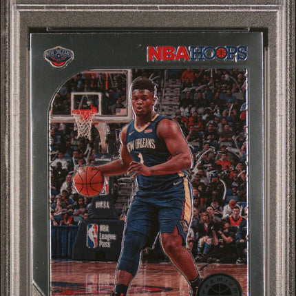 Zion Williamson 2019 Panini Hoops Premium Stock #258 PSA 10