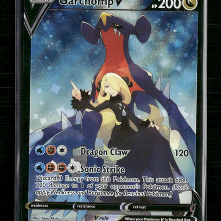 Garchomp V SWSH10: Astral Radiance Trainer Gallery #TG23/TG30