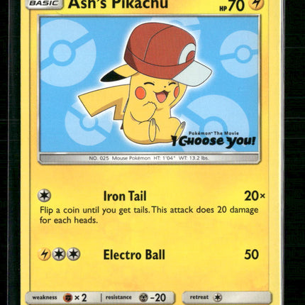 Ash's Pikachu SM Promos #SM113