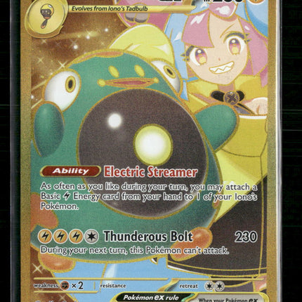Iono's Bellibolt ex SV09: Journey Together #188/159
