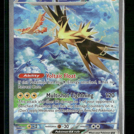 Zapdos ex SV: Scarlet & Violet 151 #202/165