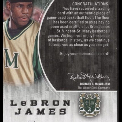 LeBron James 2013-14 SP Authentic #SC-1 LeBron James Supreme Court