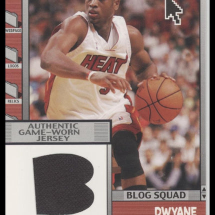 Dwayne Wade 2005 Bazooka Game Worn Jersey