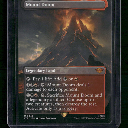 Mount Doom (Borderless) Tales of Middle-earth #343